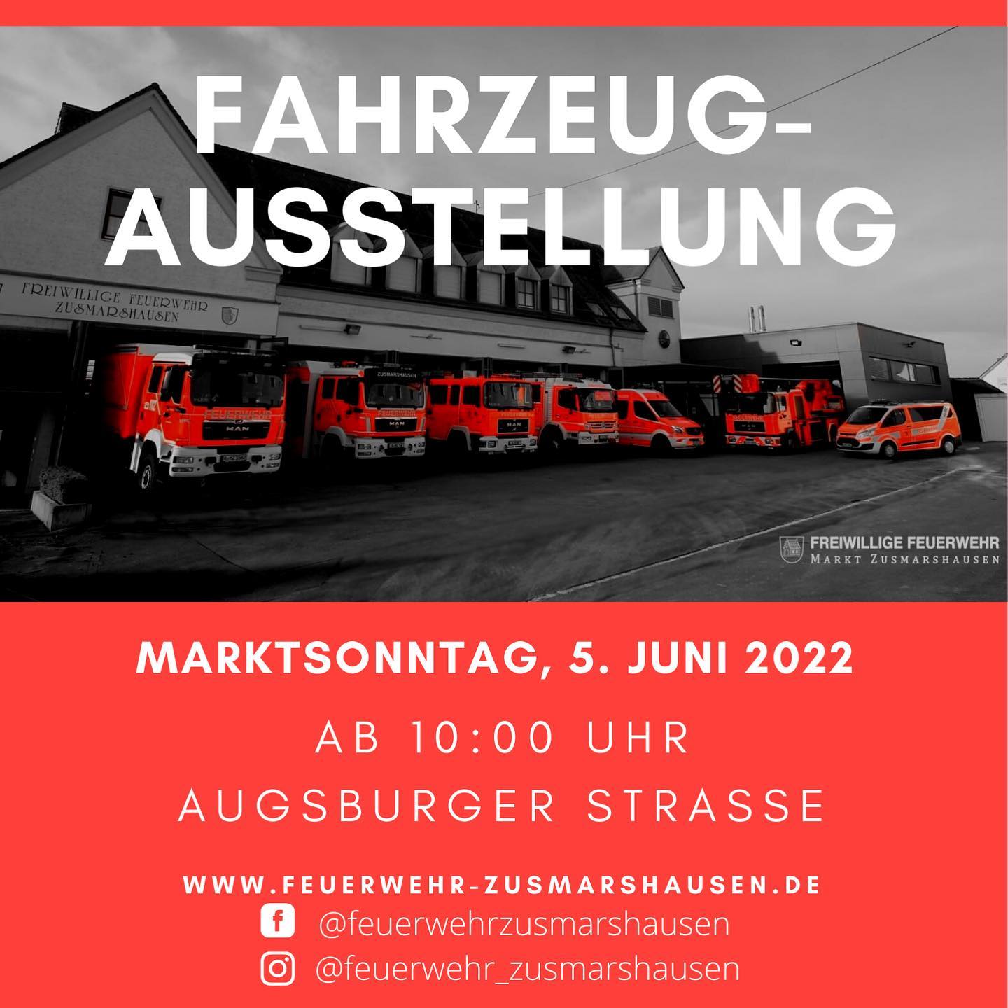 Fahrzeugausstellung am 5. Juni 2022