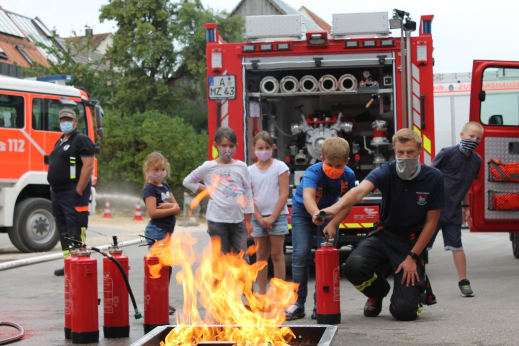 Ferienprogramm bei der Feuerwehr